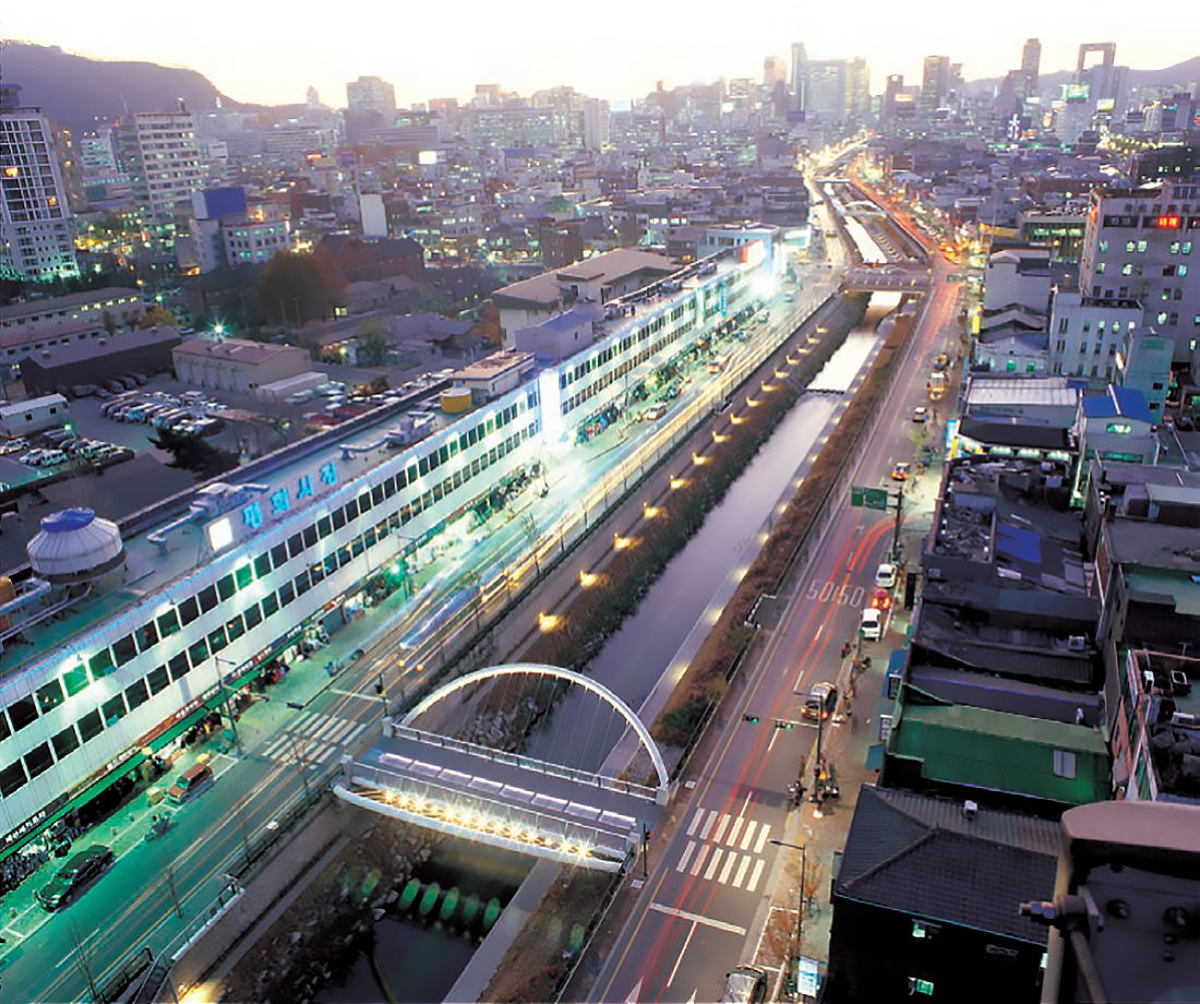Cheonggye Stream Restoration Project Sector.2